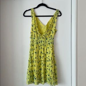 COPY - Parker yellow floral dress